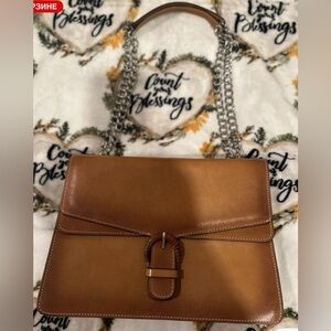 Cavalcanti , Made in Italy , Leather Flap Buckle , Crossbody